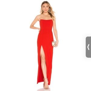 Lovers + Friends Red Winston Gown